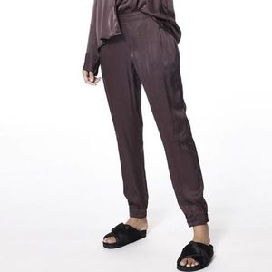 Young Fabulous and Broke Silk Joggers